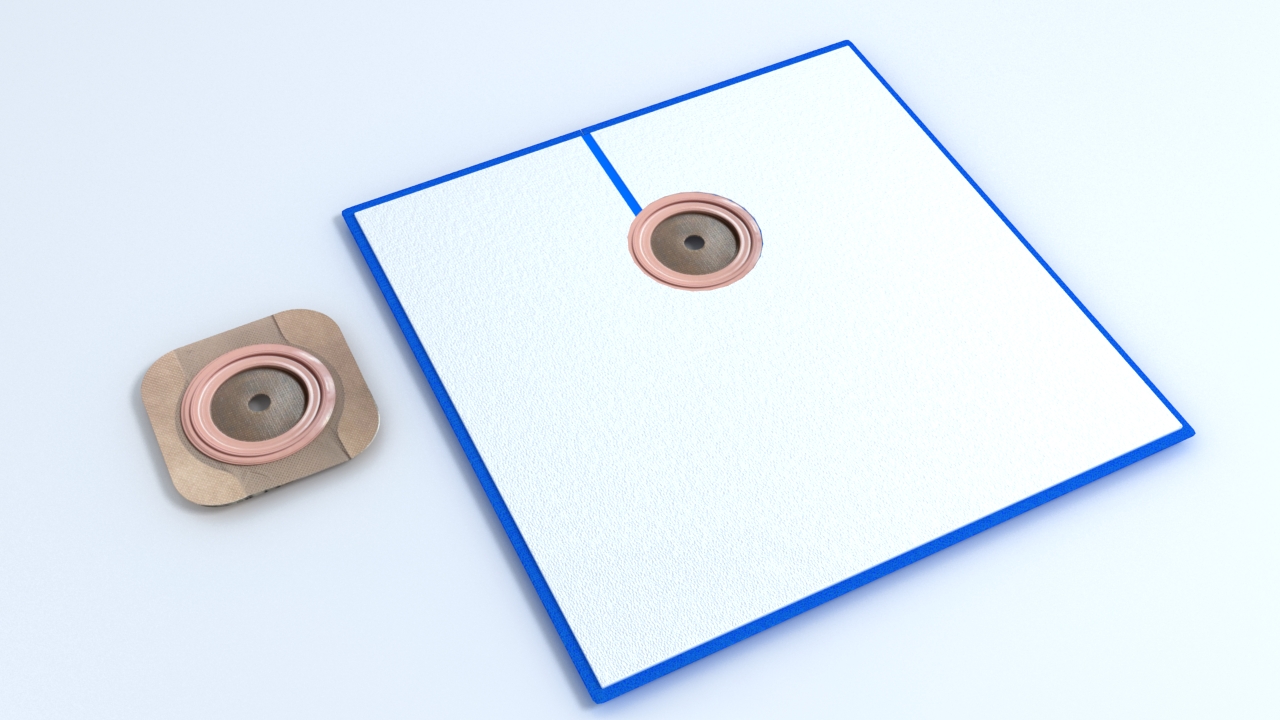Ostomy Wafer Drape Invention Assistant